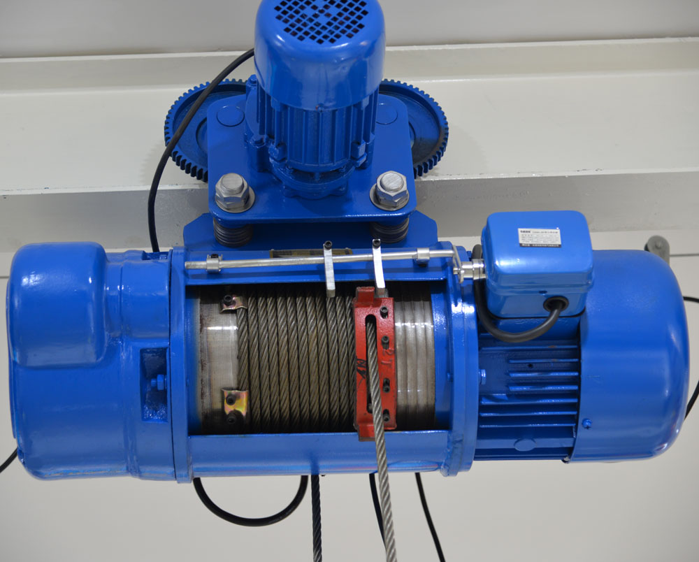 鋼絲繩電動葫蘆結構圖